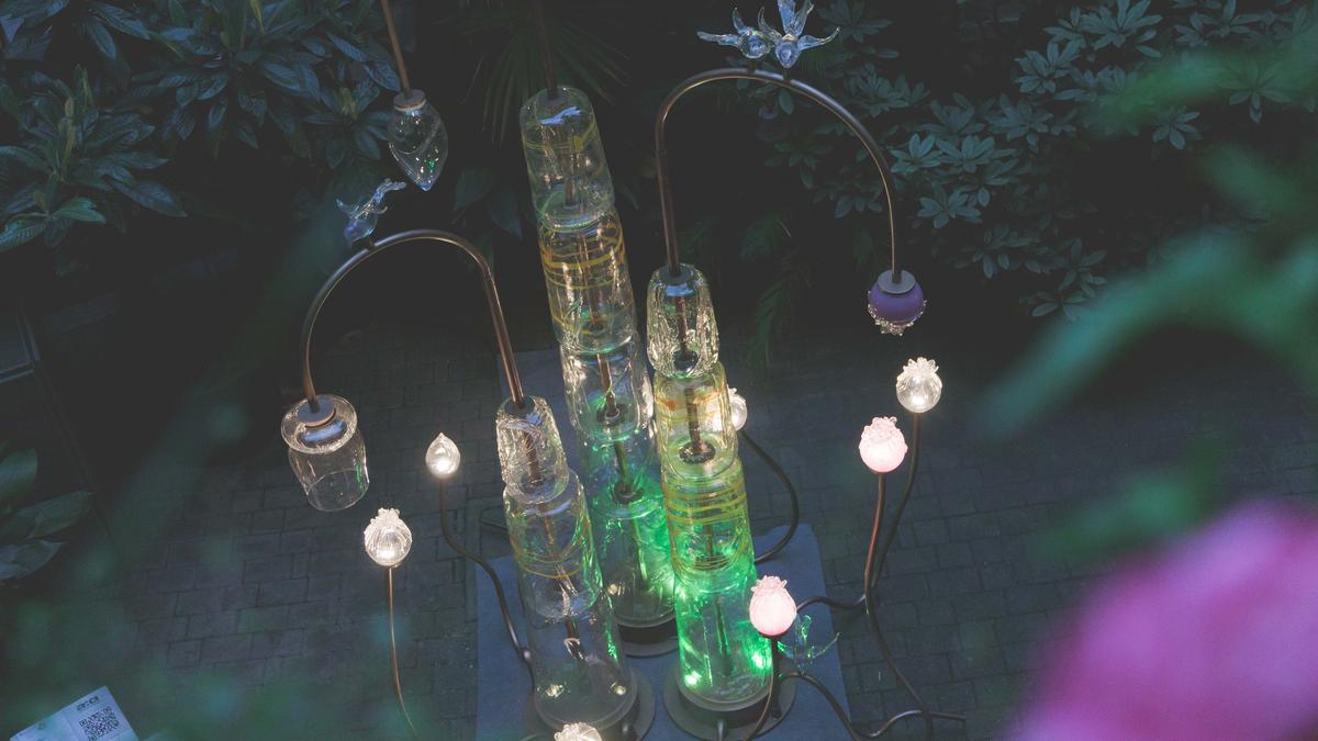 Build a personal forest | Behind Rural Modern Glass Studio’s new lighting collection